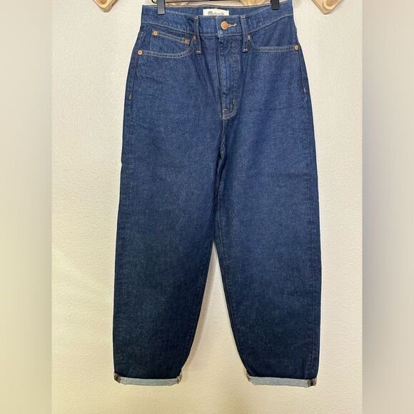 Madewell Balloon Jean Sz 25 Rinse Wash - Picture 4 of 10